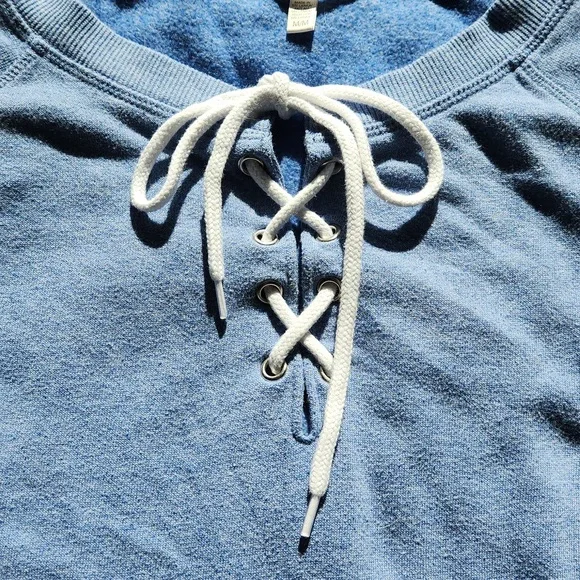 VICTORIA SECRET oversized crew sweatshirt size medium - Picture 3 of 9